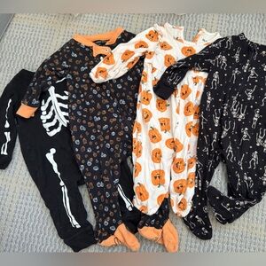 Halloween-Themed One Piece Pajama Bundle